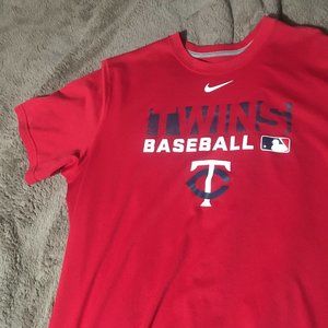 Nike Dri-Fit Minnesota Twins Baseball T Shirt